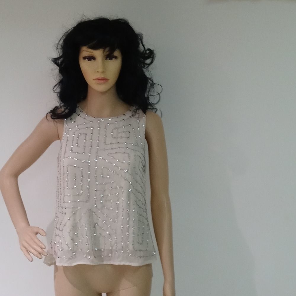 Brand new sequined blouse by Walter baker